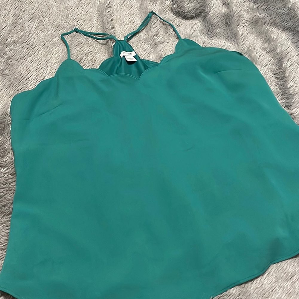 Jcrew green tank top